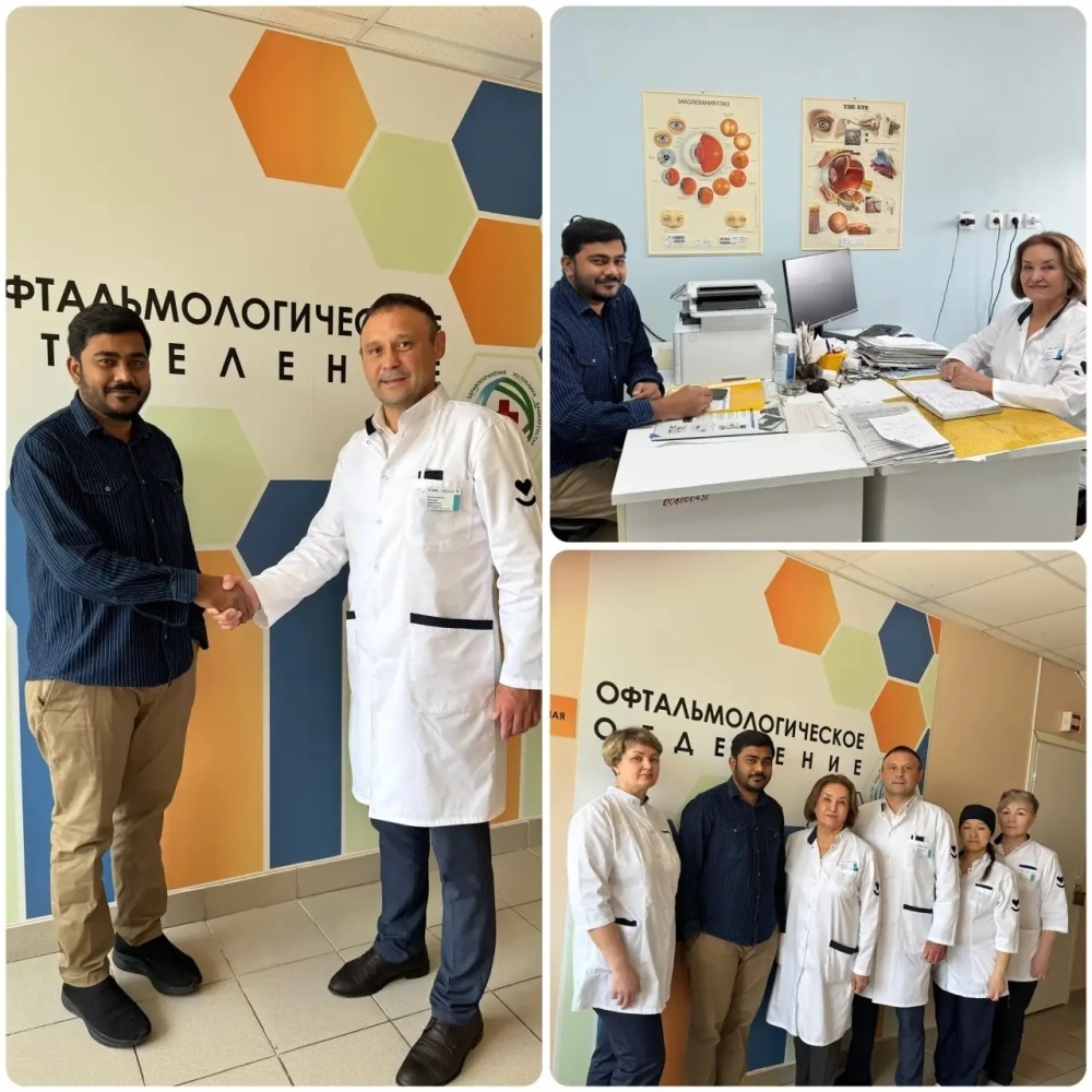 Малоязовскую больницу посетил инженер из Индии