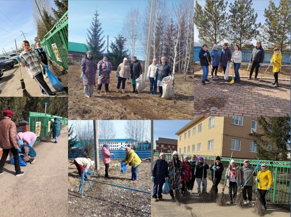 Субботник на территории больницы: чистота и забота о здоровье Субботник на территории больницы: чистота и забота о здоровье