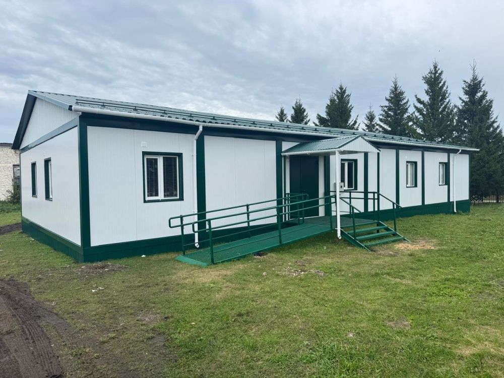 Завершается строительство современной модульной врачебной амбулатории в селе Лаклы