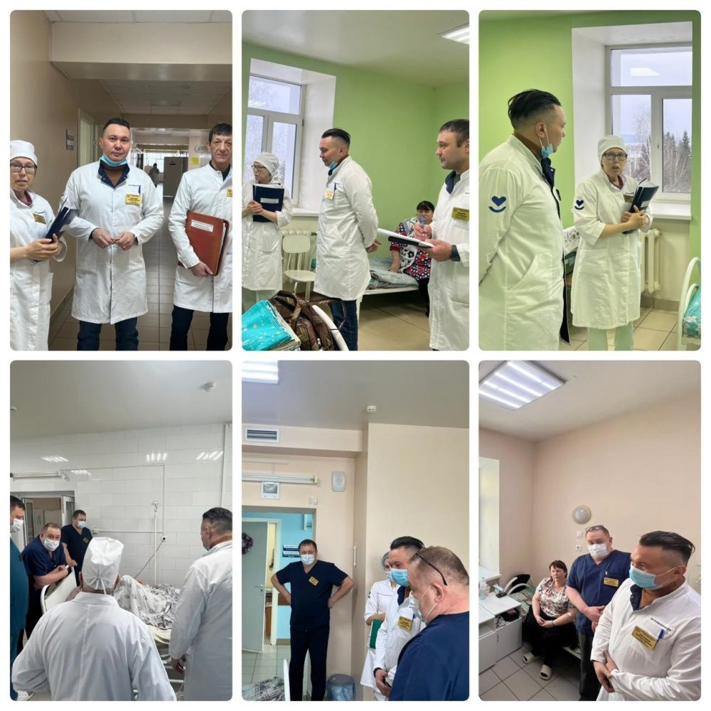 Сегодня в Малоязовской больнице был проведён совместный обход Сегодня в Малоязовской больнице был проведён совместный обход